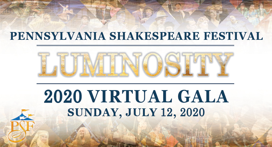 Pennsylvania Shakespeare Festival Virtual Gala