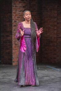 Sabrina Lynne Sawyer as Lady Percy. Photo by Kristy McKeever.