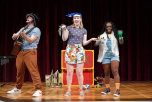 Johnny Drumgoole, Molly Hofstaedter, and Maya Marino Capello. Photo by Kylie Schultz.